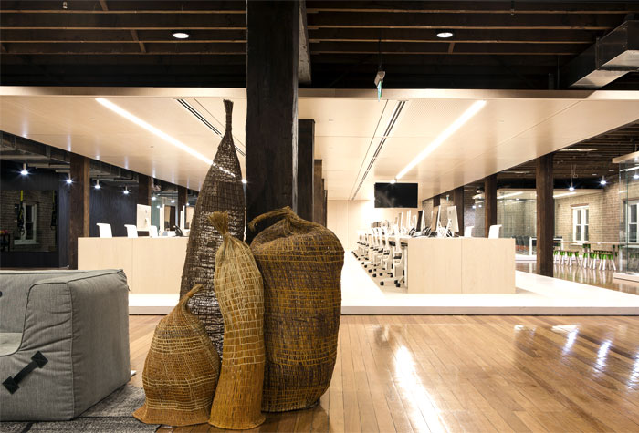 老廠(chǎng)房改造開(kāi)放式辦公室裝修設(shè)計(jì)