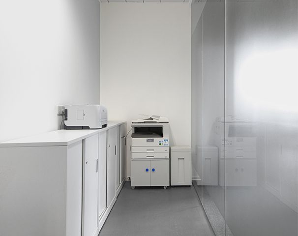 辦公室打印區(qū)域設(shè)計實(shí)景圖