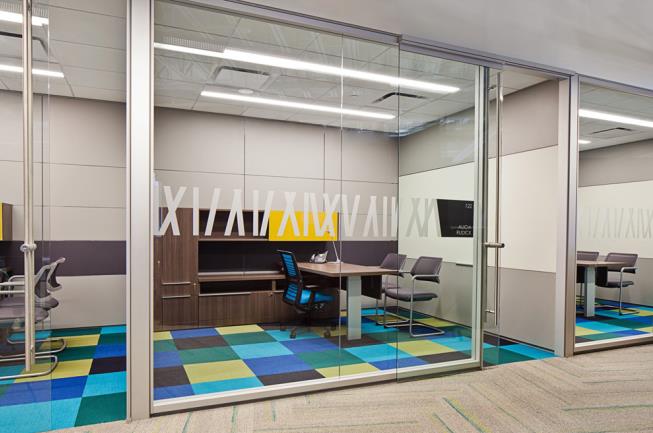 辦公室設(shè)計中的平面布置圖