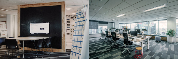 悉尼銀行開放式辦公室設(shè)計也瘋狂