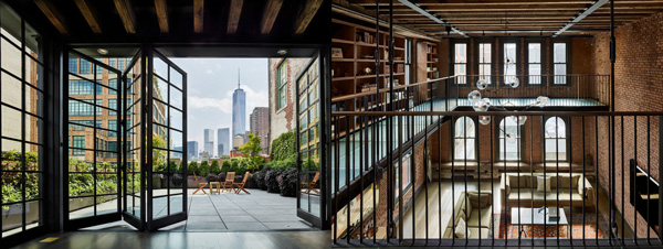 工業(yè)住宅式的辦公室設計