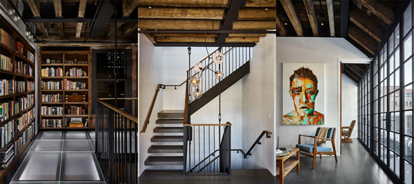 工業(yè)住宅式的辦公室設計