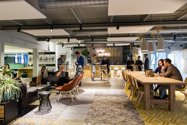 市政親民的開放式辦公室設(shè)計