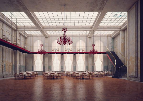 紐約水塔型的辦公室設(shè)計