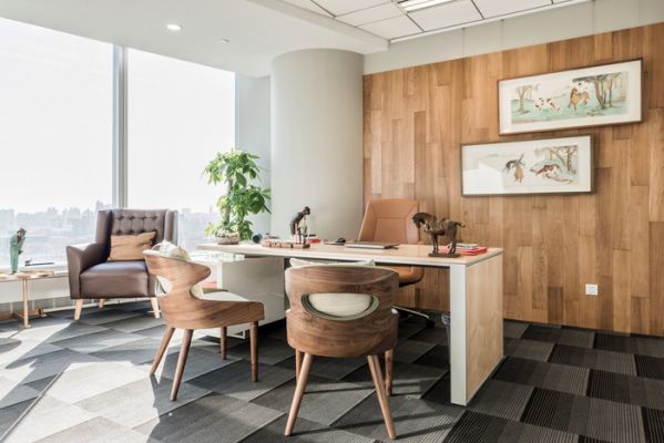 上海辦公室設(shè)計中獨立辦公室怎樣美觀？