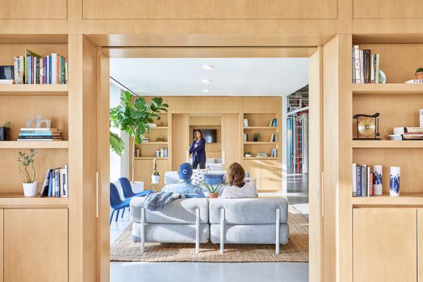 上海辦公室設計的書架應該如何擺放？