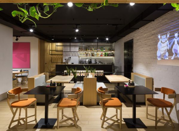 家庭休閑風的餐廳辦公室設(shè)計