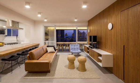 辦公室設(shè)計的開放式住宅空間