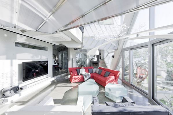 辦公室裝修設(shè)計的韓國特色獨棟別墅