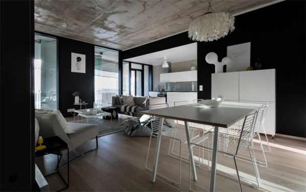 辦公室裝修設計改造下工業(yè)風公寓