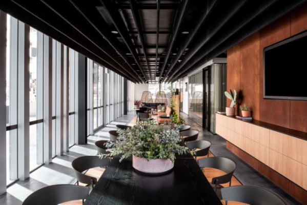 精致辦公室裝修打造的全球拼車(chē)公司