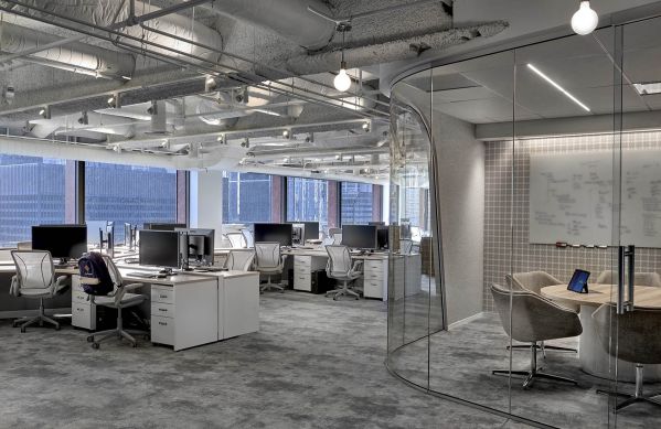 貿(mào)易公司的辦公室設(shè)計(jì)項(xiàng)目案例