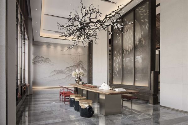 營(yíng)銷(xiāo)中心辦公室設(shè)計(jì)的基調(diào)和氛圍